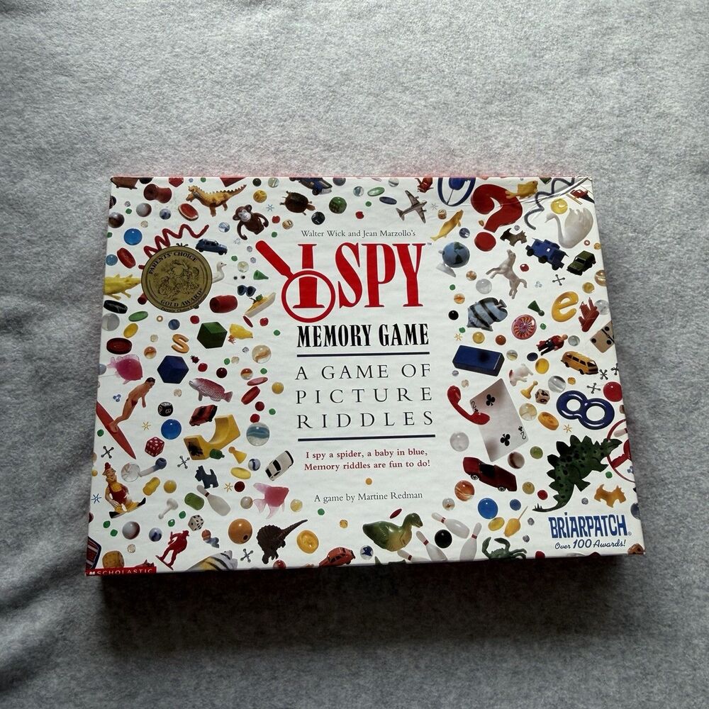 I Spy Memory Game A Game Of Picture Riddles